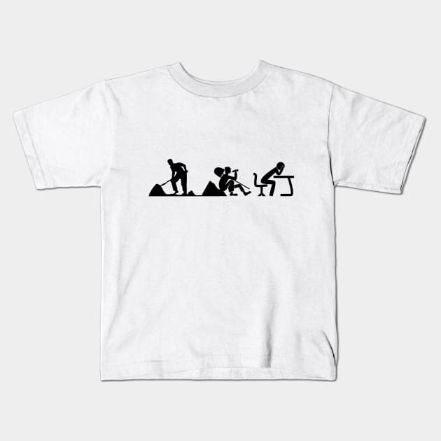 WorkMan Gift Kids T-Shirt by aimadkhouya